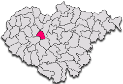 Vârșolț within Sălaj County