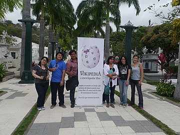 I Wiki Loves Cemeteries Ecuador.