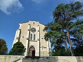 The church in Castelnau-Barbarens