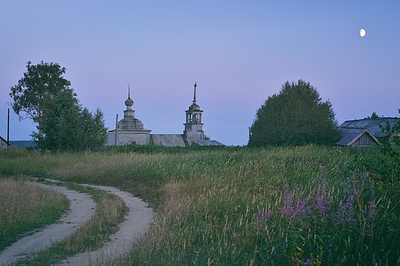 183. Никольская церковь, Сырья, Онежский район Автор — Mpr89