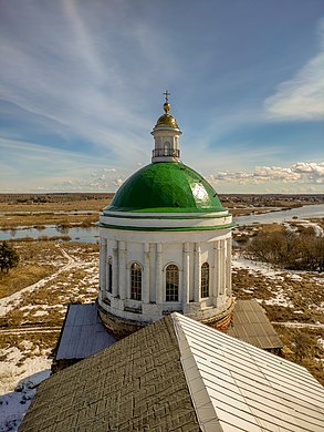 550. Вид с колокольни церкви Рождества Пресвятой Богородицы, Перевлес, Старожиловский район Автор — Bok