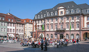 Marketplace in Heidelberg