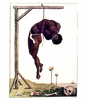 Blake's "A Negro Hung Alive by the Ribs to a Gallows"