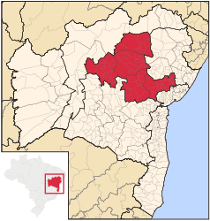 Centro-Norte Baiano – Mappa