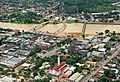 Aerial view of old town Rio Branco, Brazil