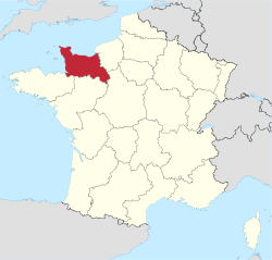 Location of Normandy Hilir