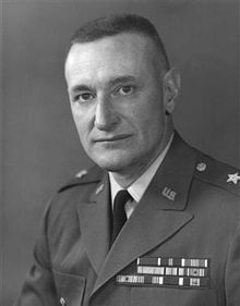 Head and shoulders of man in military uniform