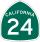 California 24.svg