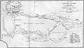 Carte de la position des navires britanniques sur la rivière des Perles le 26 mai.