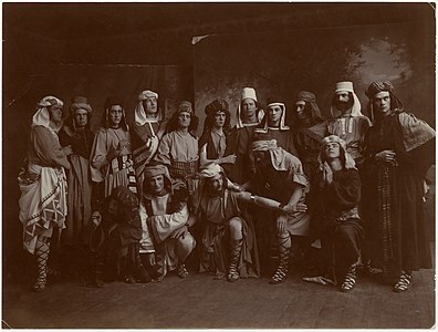 The cast of Corianton (the play)