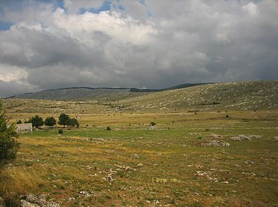 krajina Causse Méjean