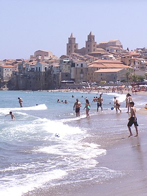 Cefalu spiaggia