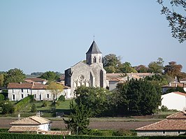 Gezicht op Champagnac