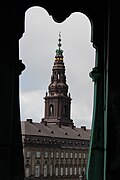 View of Christiansborg from the tower