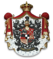Aktuelles vom Fürstenhaus Hohenzollern-Sigmaringen benutztes Wappen