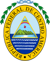 Coat of arms of the Federal Republic of Central America from November 1824 to November 1840