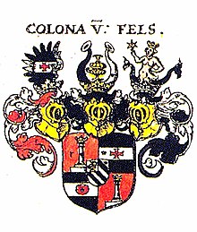 Wappen der Colonna von Fels