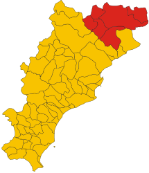 Comunità montana del Giovo – Mappa