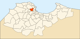 Localisation de El Biar
