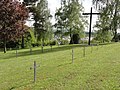Das Hochkreuz des Friedhofs