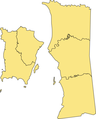 Location map Penang