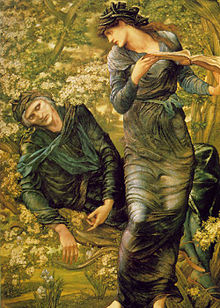 The Beguiling of Merlin, by Edward Burne-Jones, 1874 Edward Burne-Jones - The Beguiling of Merlin.jpg