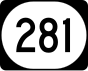 Kentucky Route 281 marker