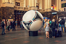 Monumental Adidas Tango 12 in Kyiv Euro 2012.jpg