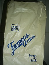 Package from a Singapore outlet, c. 2007 Famousamospacket.JPG