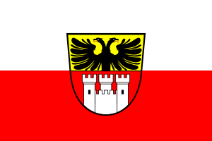 Deutsch: Flagge der Stadt Duisburg English: Fl...