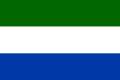 Segunda bandeira provisória de 1811. Proporções: 2:3