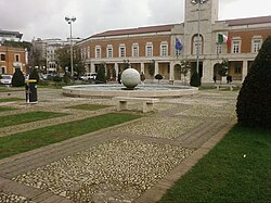 The palace o the Piazza del Popolo