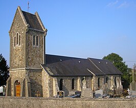 De kerk van La Bigne