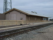 The Santa Fe Railroad Depot