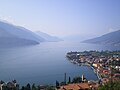 Vista sul paese dalla frazione di San Carlo