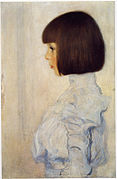 Portrait d'Helene Klimt (sa nièce).