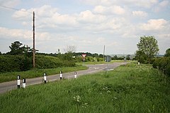 Haddington cross roads - geograph.org.uk - 174680.jpg