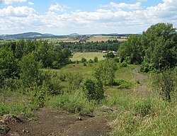 Вид на Скотнице с Hončova hůrka