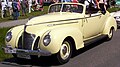 1939 Hudson Country Club Six 93 Convertible Coupe