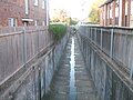 The upper most reaches of Iron Cove Creek viewed from Thomas Street, Croydon.