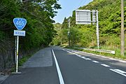 国道465号・君津市黄和田畑（2016年5月）