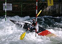 Slalom på ski og i kajak