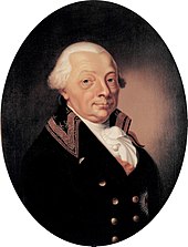 Karl Friedrich ruled Baden from 1738 to 1811. Karl Friedrich von Baden.jpg