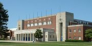 Keaney Gymnasium, University of Rhode Island, Kingston, Rhode Island, 1950-53.
