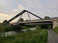 Nach dem Hochwasser 2002 neu errichtete Brücke in Ansfelden