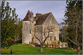 Le château de Laroque.