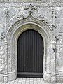 L'église paroissiale Saint-Juvénal : porte méridionale.