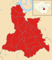 Lewisham 2018 results map