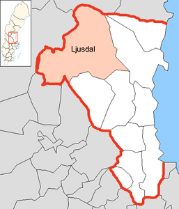 Ljusdal – Localizzazione