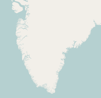 Location map Greenland Southern